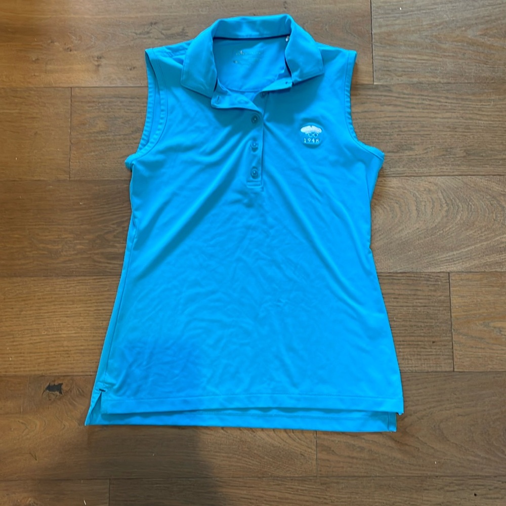 Peter Miller Sleeveless Golf Polo - XS